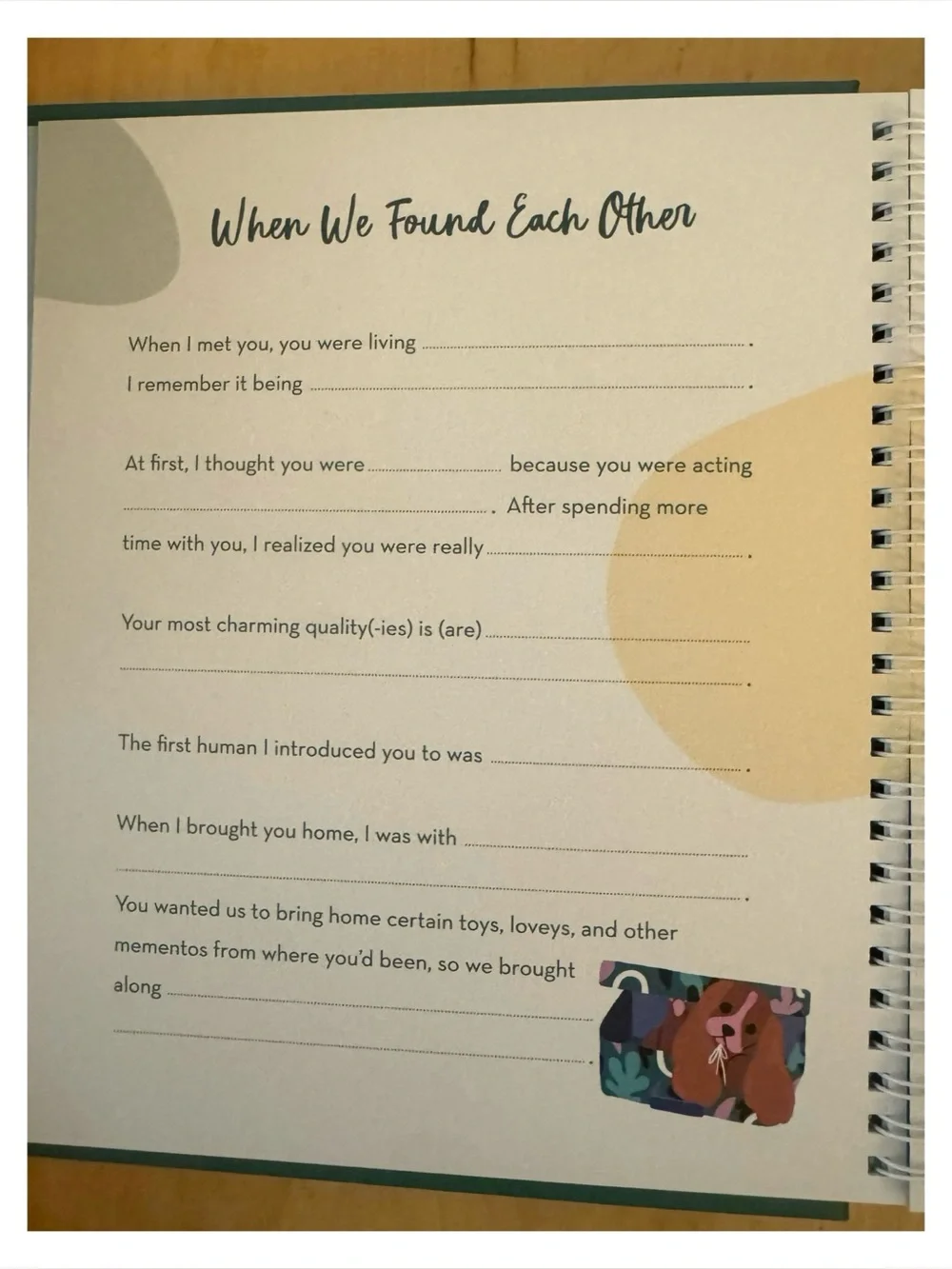 🆕 The Very Best Dog: My Life Story as Told by My Human - Hardback Keepsake Book
